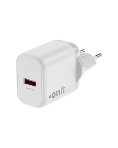 onit Chargeur mural USB Single 1A 20 W GaN Blanc