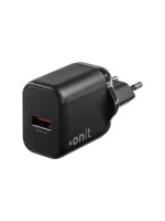 onit Chargeur mural USB Single 1A 20 W GaN Noir