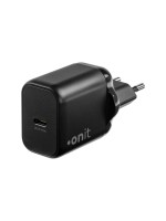 onit Chargeur mural USB Single 1C 20 W GaN Noir