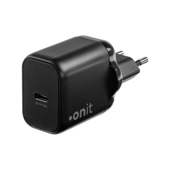 onit GaN-Wandladegerät USB C 20W, schwarz