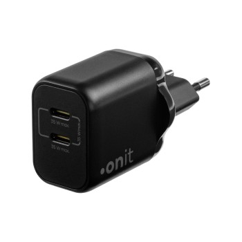 onit GaN-Wandladegerät USB CC 35W, schwarz