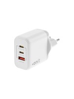 onit Chargeur mural USB Triple 2C1A 45 W GaN Blanc