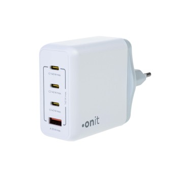 onit GaN-Wandladegerät USB CCCA 140W, weiss