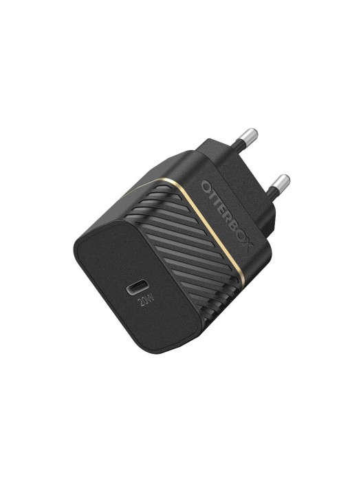 Otterbox Lagegerät Single Fast Charging, USB-C, Black, 20W Fast Charge