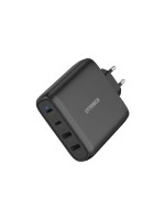 OtterBox Standard EU Wall Charger, Black, 100W GaN, 2x USB-C, 2x USB-A