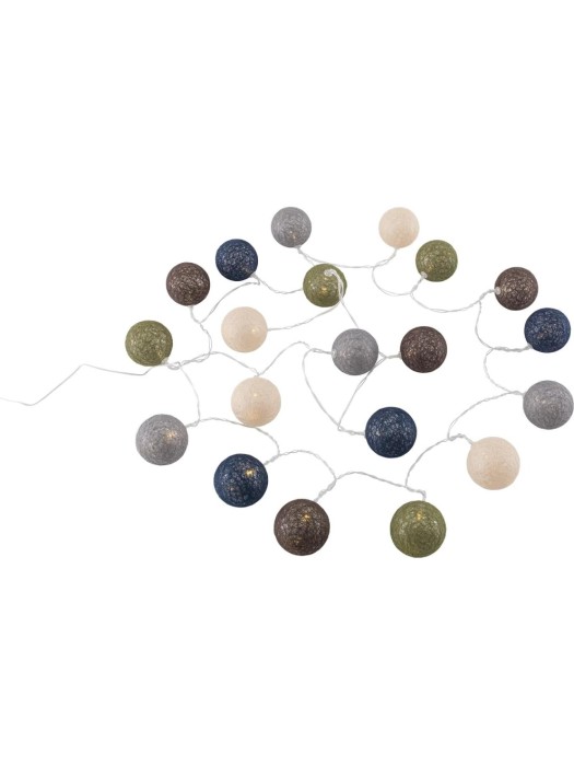 Outwell Alpha Cotton Guirlande lumineuse 285 cm, 20 x LED