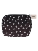 Parsa Beauty Trousse de toilette noire avec nœuds 1 pièce