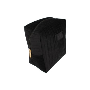 Parsa Beauty Trousse de toilette velours noir 1 pièce