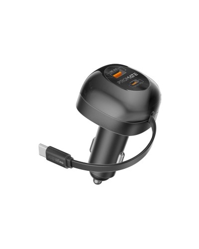 Promate Chargeur de voiture PowerDrive-RC65