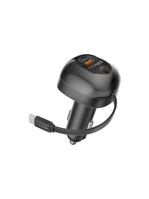 Promate Chargeur de voiture PowerDrive-RC65