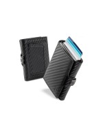 PURISTO KLIK XL Slim Wallet, Carbon