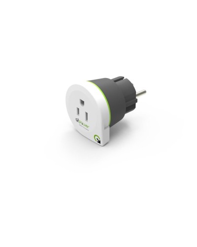 Q2Power Country USA-Europe - Adaptateur de voyage 2 pôles