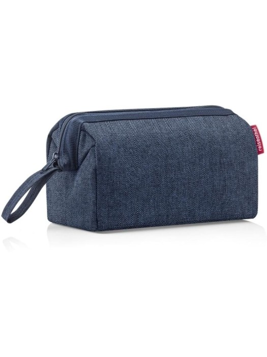 Reisenthel Trousse de toilette Travelcosmetic Herringbone Dark Blue