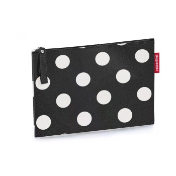 Reisenthel Kosmetiktasche case 1, dots white, 24 x 17 cm, Krimskramstasche Reisenthel Kosmetiktasche case 1, dots white, 24 x 17 cm, Krimskramstasche