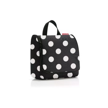 Reisenthel Kosmetiktasche toiletbag, dots white, 23 x 20 x 10 cm Reisenthel Kosmetiktasche toiletbag, dots white, 23 x 20 x 10 cm