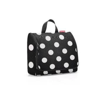 Reisenthel Kosmetiktasche toiletbag XL, dots white, 28 x 25 x 10 cm Reisenthel Kosmetiktasche toiletbag XL, dots white, 28 x 25 x 10 cm