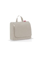 Reisenthel Kosmetiktasche toiletbag XL, herringbone sand, 28 x 25 x 10 cm