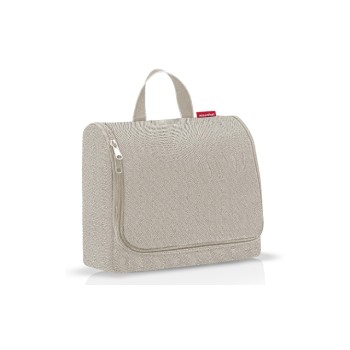 Reisenthel Kosmetiktasche toiletbag XL, herringbone sand, 28 x 25 x 10 cm Reisenthel Kosmetiktasche toiletbag XL, herringbone sand, 28 x 25 x 10 cm