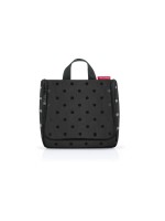 Reisenthel toiletbag, glossy dots black