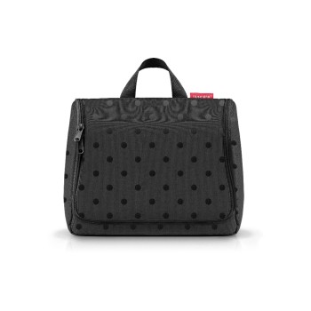 Reisenthel toiletbag XL, glossy dots black Reisenthel toiletbag XL, glossy dots black