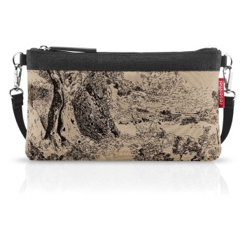 Reisenthel Necessaire mini pouch, jacquard brown, 260x150x10