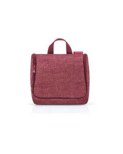 Reisenthel Kosmetiktasche toiletbag, twist maroon, 230x200x100