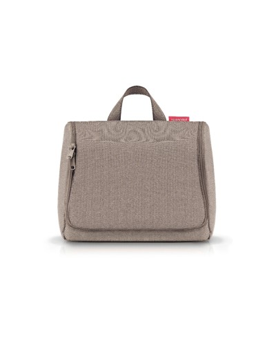 Reisenthel Kosmetiktasche toiletbag XL, herringbone mokka, 280x230x100