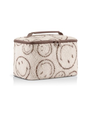 Reisenthel Trousse de toilette Cosmetic Case Smiley Teddy Chocolate Reisenthel Trousse de toilette Cosmetic Case Smiley Teddy Chocolate