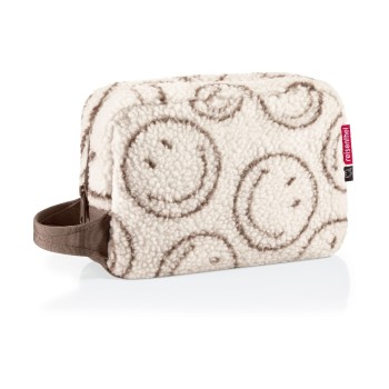 Reisenthel cosmeticpouch M, smiley teddy chocolate