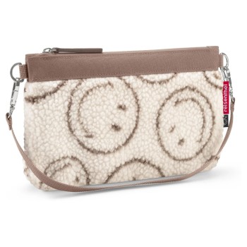 Reisenthel mini pouch, smiley teddy chocolate Reisenthel mini pouch, smiley teddy chocolate