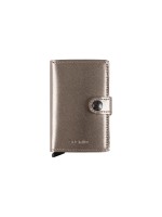 SECRID Miniwallet, metallic champagne brown