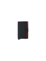 SECRID Miniwallet, Matte black red