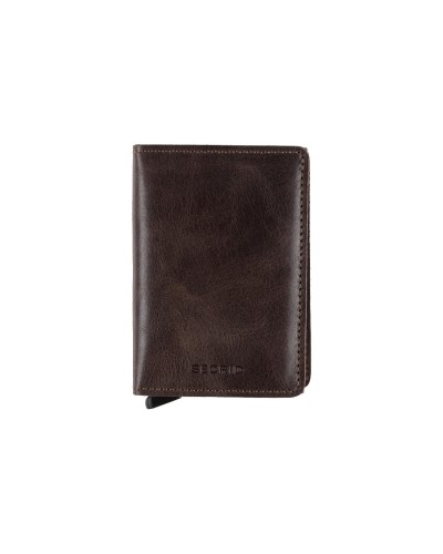 SECRID Portefeuille Slimwallet Vintage Chocolate
