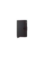 Secrid Miniwallet, Perforated Black Red