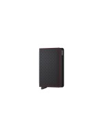 SECRID Portefeuille Slimwallet Original Perforated Black Red