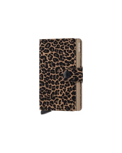 SECRID Portefeuille Miniwallet Beige/Noir