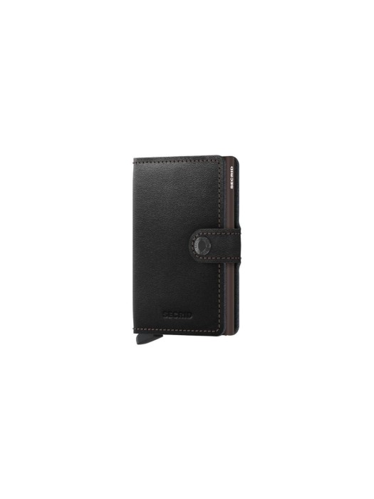 SECRID Portefeuille Miniwallet Marron/Noir
