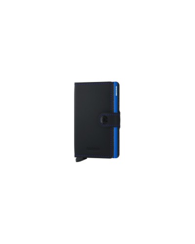 SECRID Portefeuille Mini portefeuille Bleu noir mat