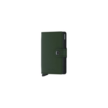 Secrid Miniwallet Matte Green Black, Matte Green Black