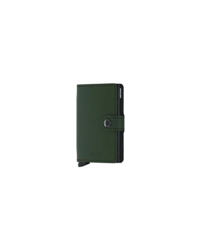 Secrid Miniwallet Matte Green Black, Matte Green Black