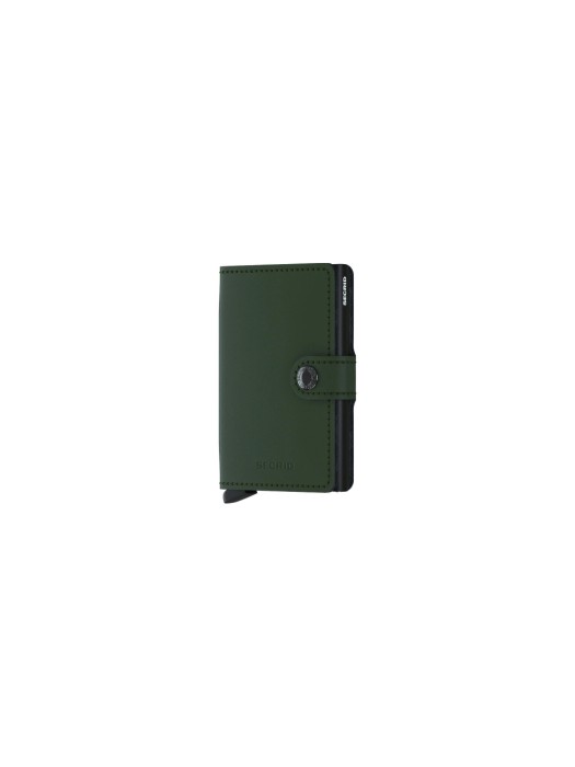 SECRID Portefeuille Mini portefeuille Vert mat noir