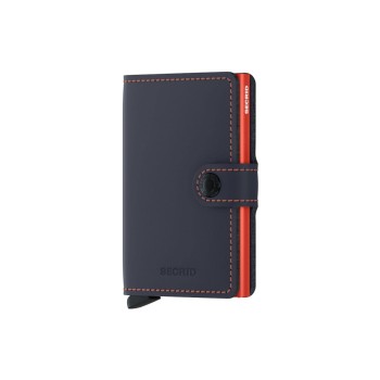 SECRID Portefeuille Mini portefeuille Matte Nightblue Orange