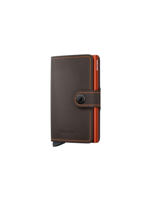 SECRID Portefeuille Mini portefeuille Truffe orange mat