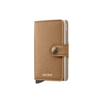 SECRID Portefeuille Mini portefeuille Galet Cappuccino