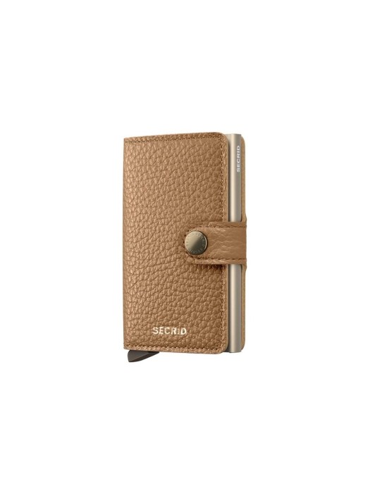 SECRID Portefeuille Mini portefeuille Galet Cappuccino