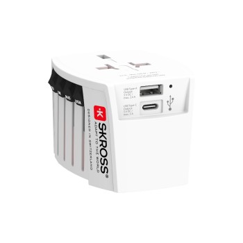 SKROSS Adaptateur de voyage international MUV USB (AC) SKROSS Adaptateur de voyage international MUV USB (AC)