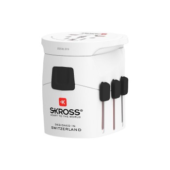 SKROSS Adaptateur de voyage international PRO Light – World SKROSS Adaptateur de voyage international PRO Light – World