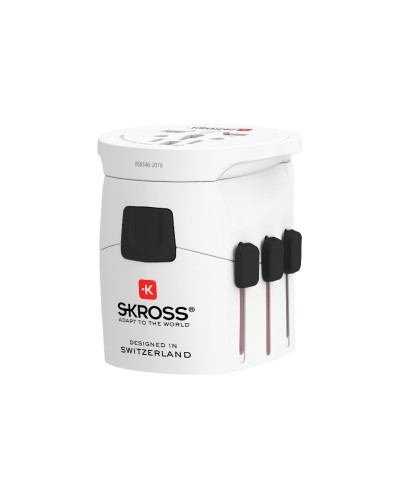 SKROSS Adaptateur de voyage international PRO Light – World