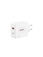 SKROSS power supply Multipower Combo+, EU, USB-C / USB-A, USB-C cable 160cm, white