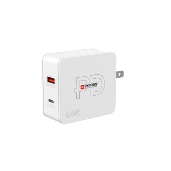 SKROSS Chargeur mural USB Multipower Combo+, US, 48 W, Blanc SKROSS Chargeur mural USB Multipower Combo+, US, 48 W, Blanc